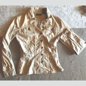 DKNY Jeans Khaki Cotton Jacket